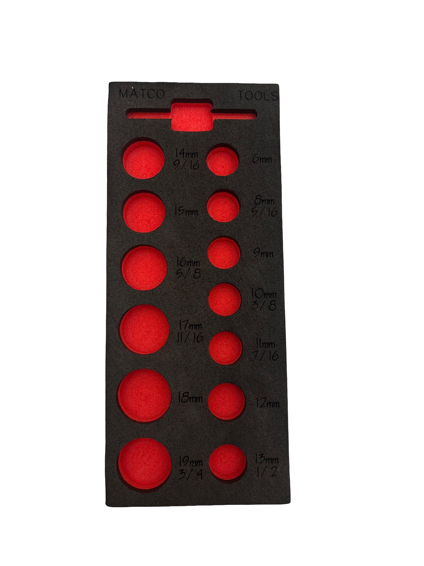 Matco Style Bolt Extractor Twist Socket Foam Set