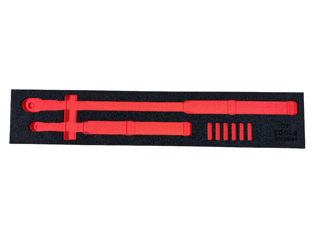 2pc TechAngle 1/2in (300ftlb) & 3/8in Torque Wrench Foam Set