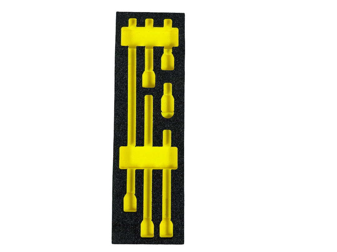 6pc Wobble+ Snap On Style 3/8in Extension Foam Set
