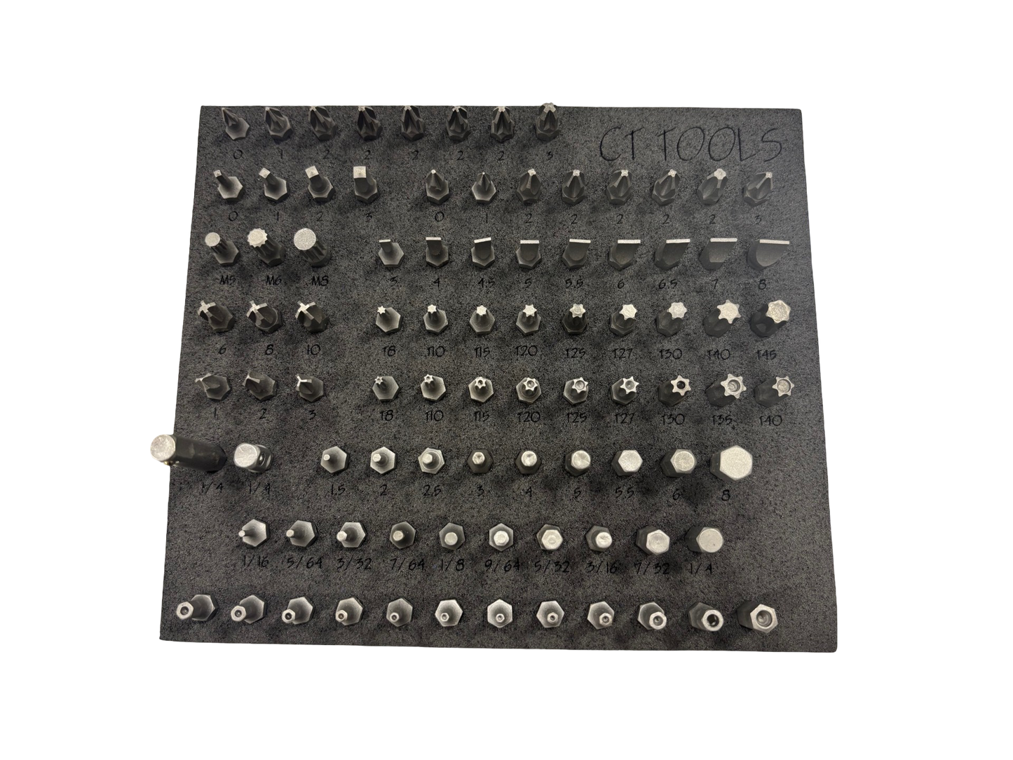 CT Tools 90pc Short Bit Set