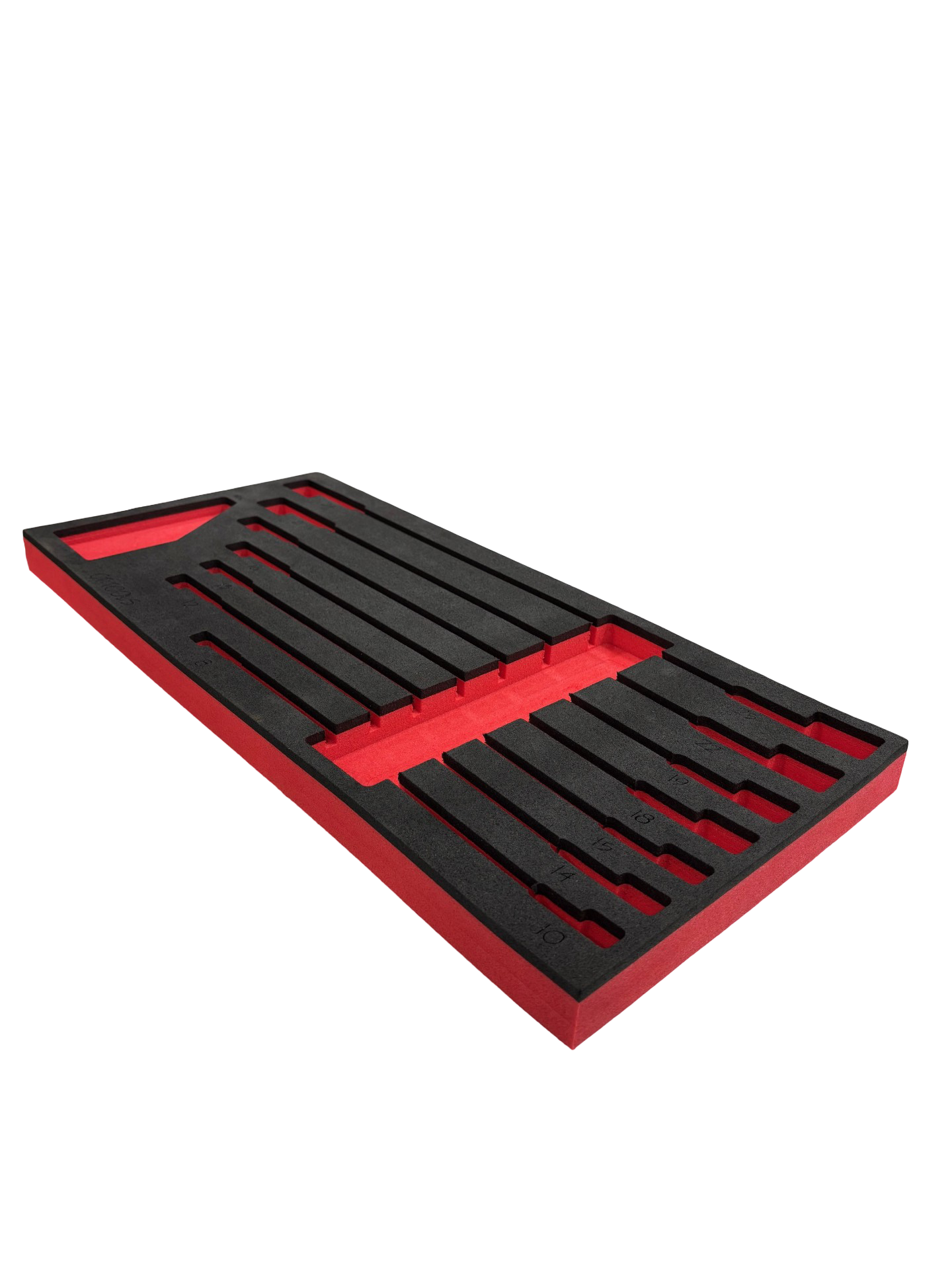 7pc XL Double Box Flex Head Metric Foam Set