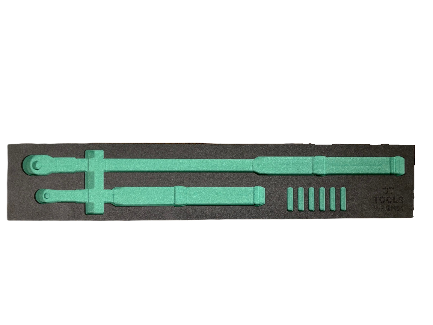 2pc TechAngle 1/2in (300ftlb) & 3/8in Torque Wrench Foam Set