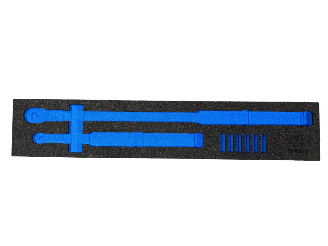2pc TechAngle 1/2in (300ftlb) & 3/8in Torque Wrench Foam Set