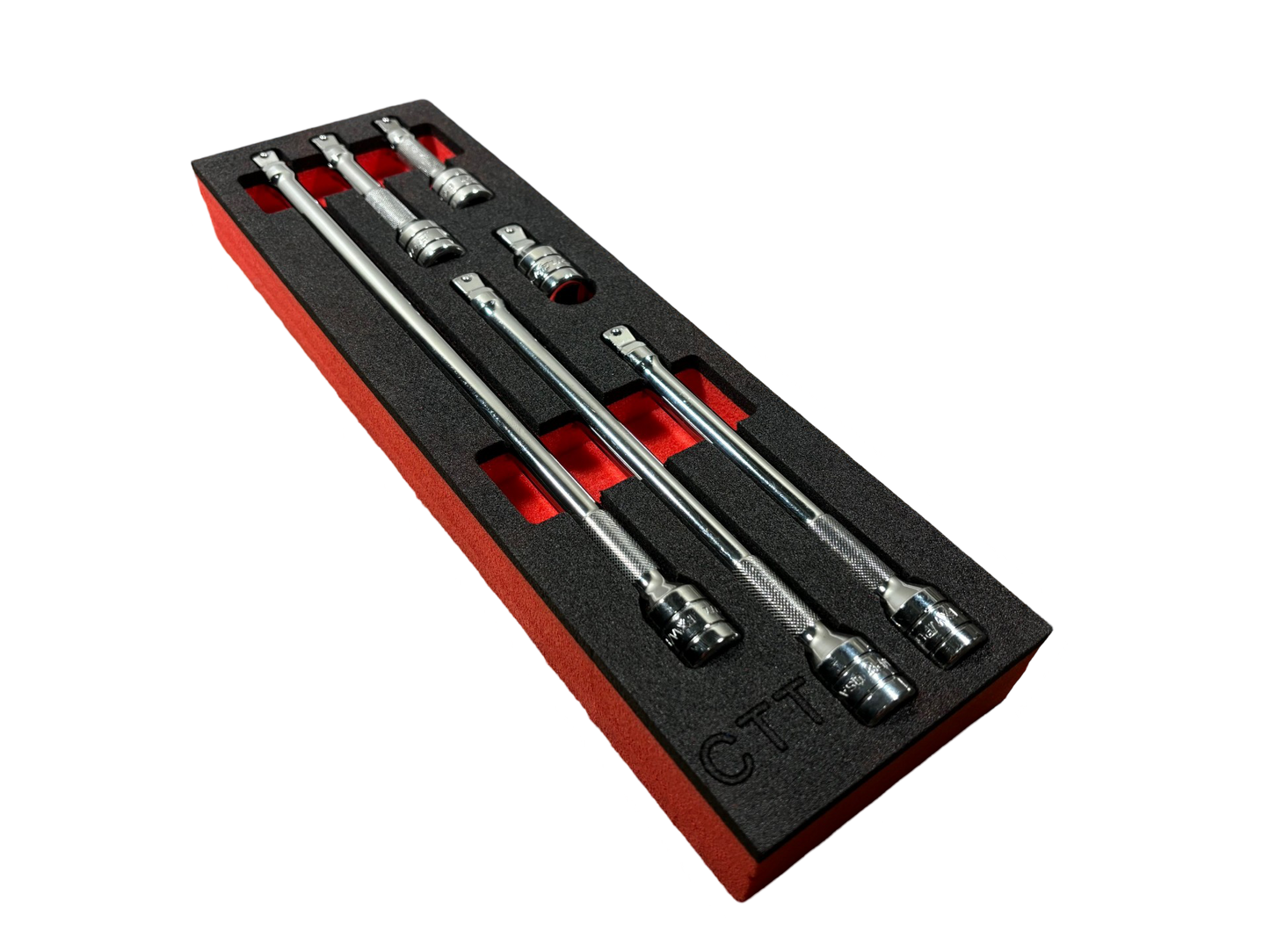 6pc Wobble+ Snap On Style 3/8in Extension Foam Set