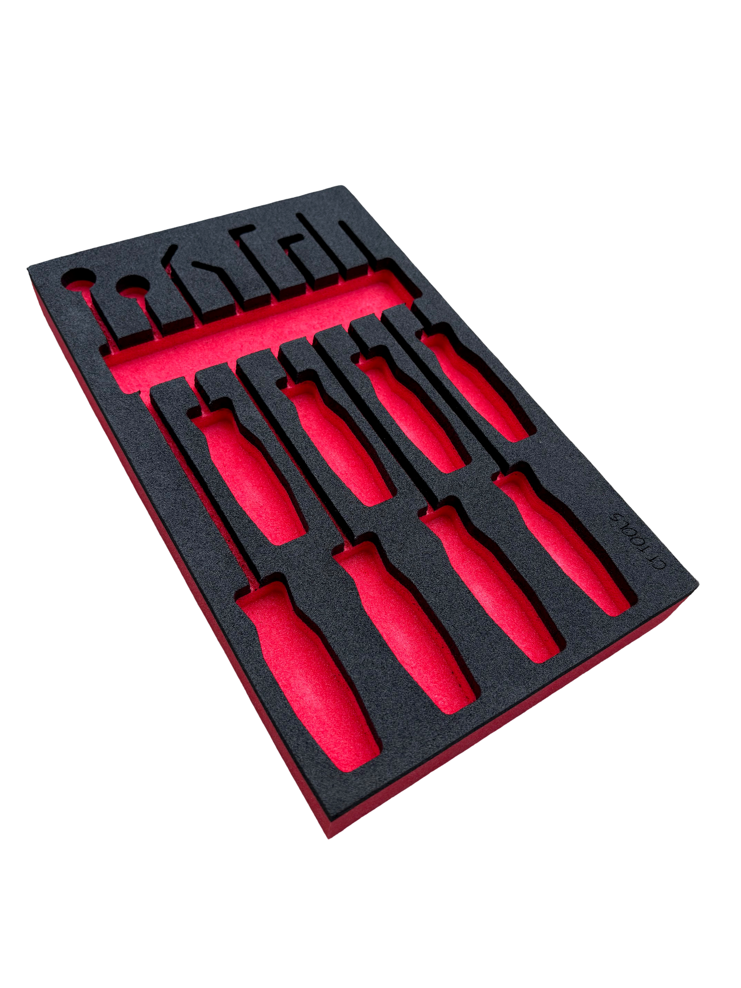8pc SHORT & LONG Snap On Style Pick FOAM Set
