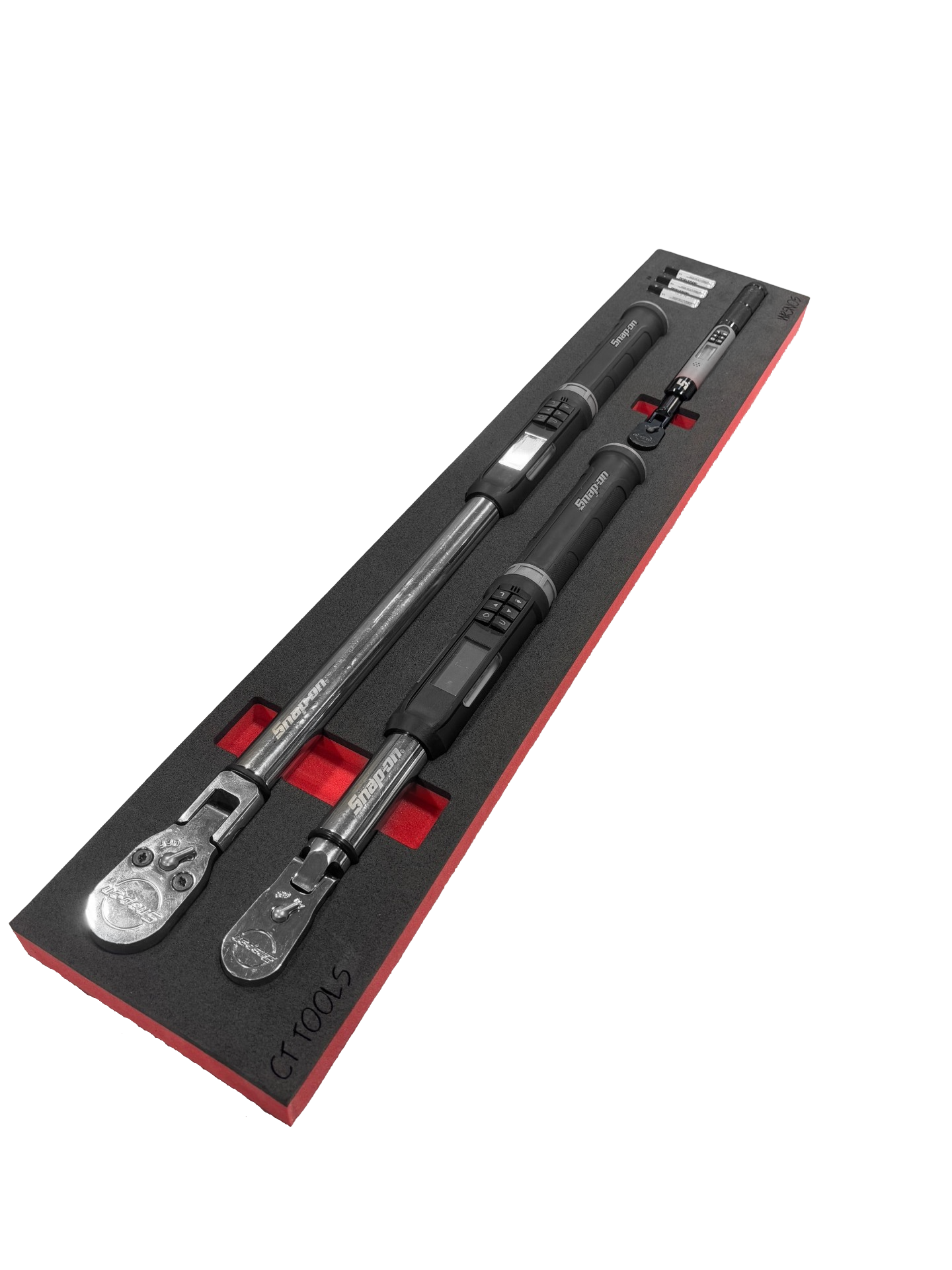 Torque Tea Rench 3pc TechAngle Torque Wrench Foam Set (250ftlb - 1/2inch) – CTTools
