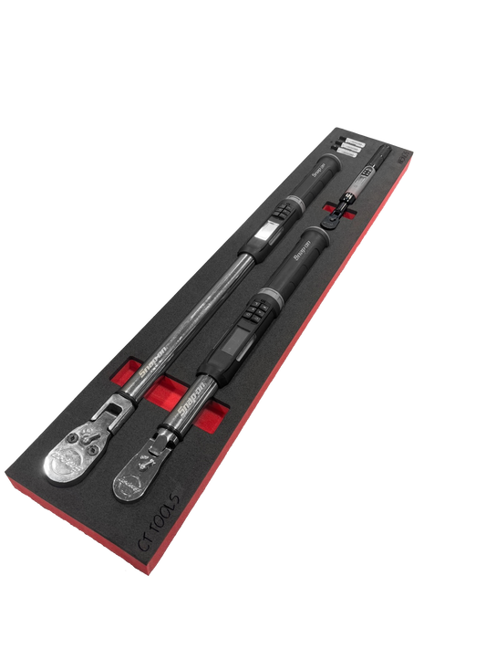 3pc TechAngle Torque Wrench Foam Set (250ftlb - 1/2inch)