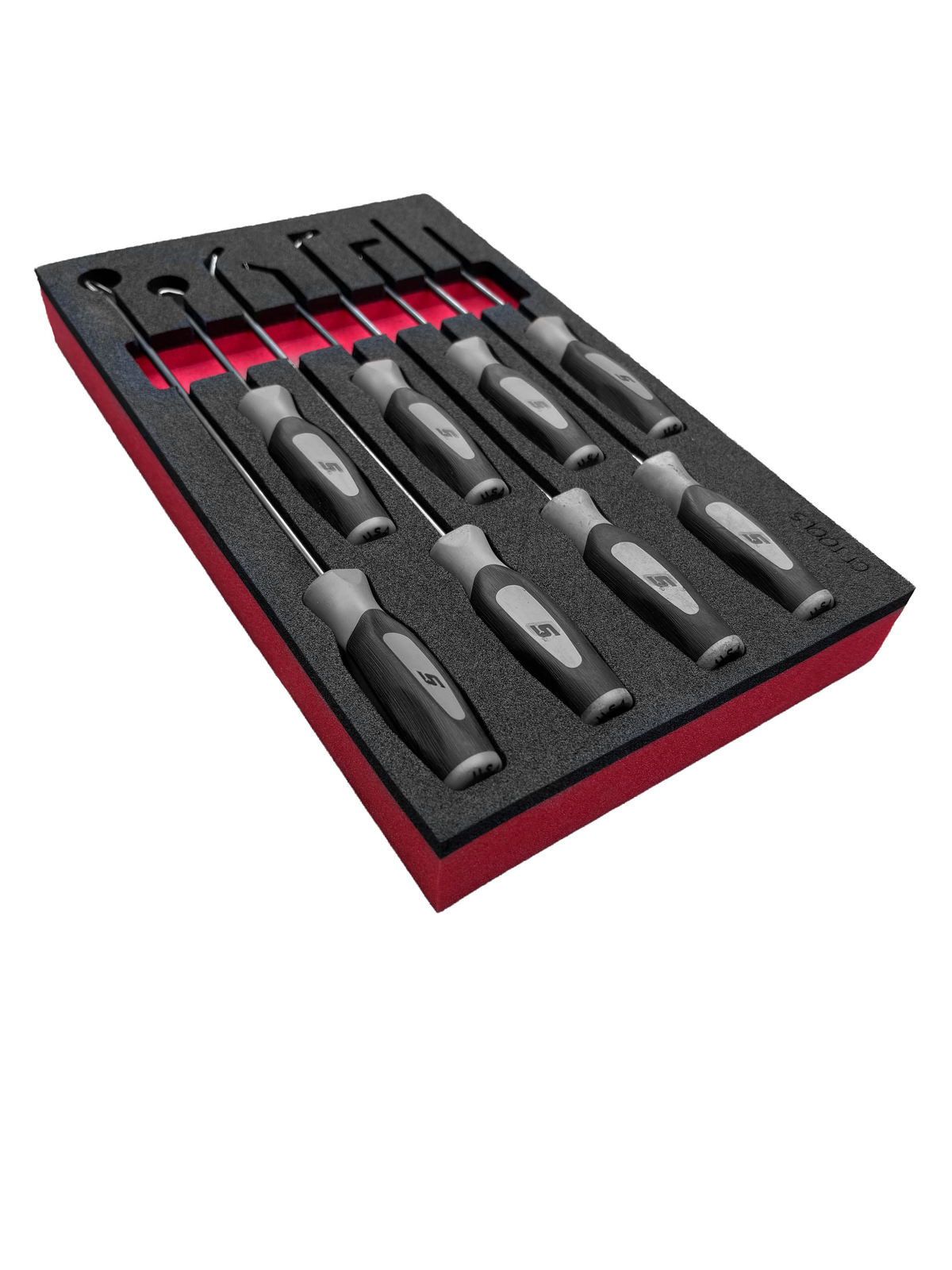 8pc SHORT & LONG Snap On Style Pick FOAM Set – CTTools 8pc SHORT & LONG Snap On Style Pick FOAM Set – CTTools