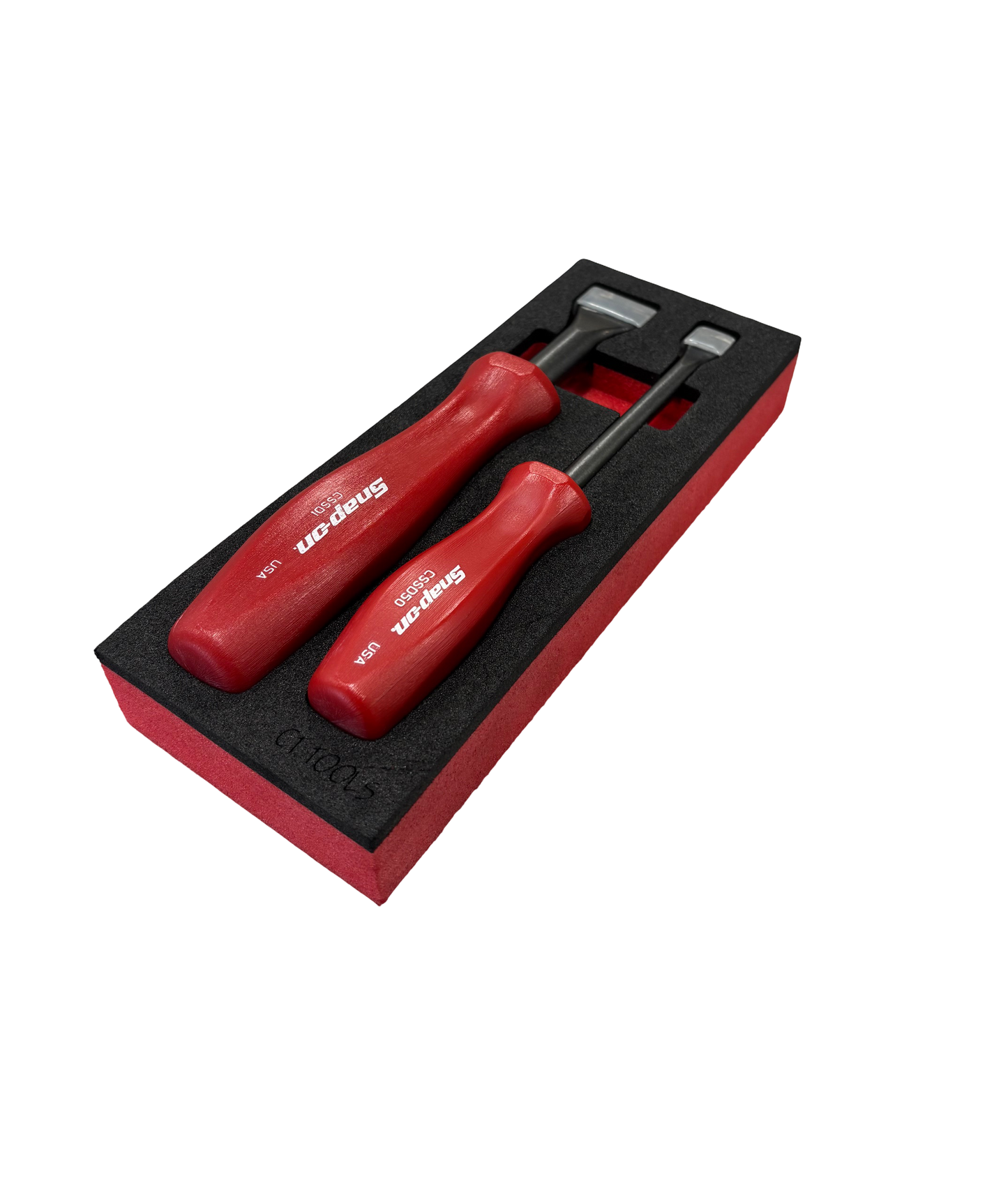 2pc Carbide Snap On Style FOAM set