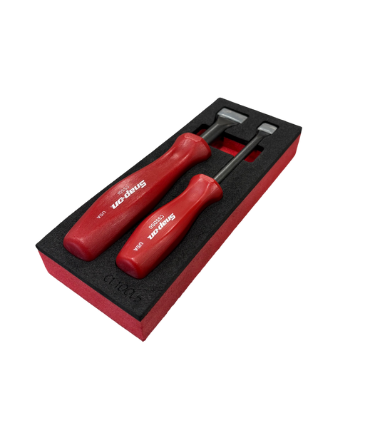 2pc Carbide Snap On Style FOAM set