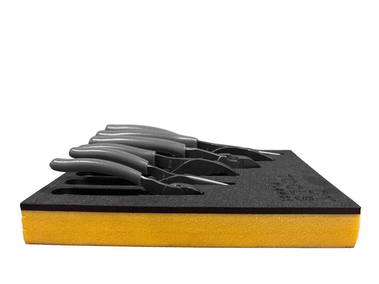 6pc Snap On Style Plier Foam Set (small essential kit)