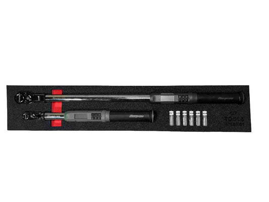 2pc TechAngle 1/2in (300ftlb) & 3/8in Torque Wrench Foam Set