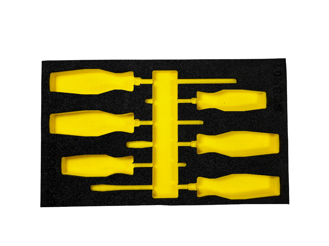 6pc Screwdriver Snap-On Style Foam Set